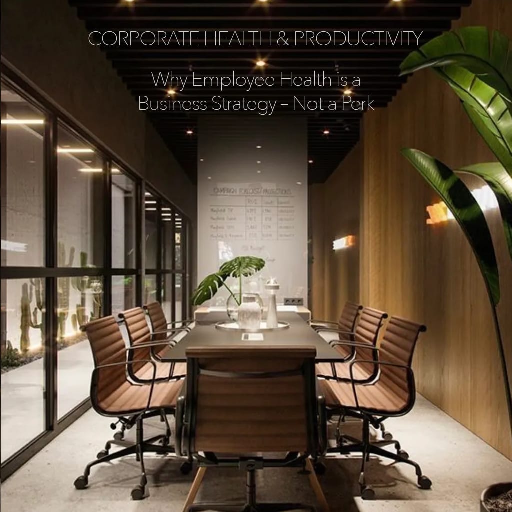 Why Employee Health is a Business Strategy – Not a Perk